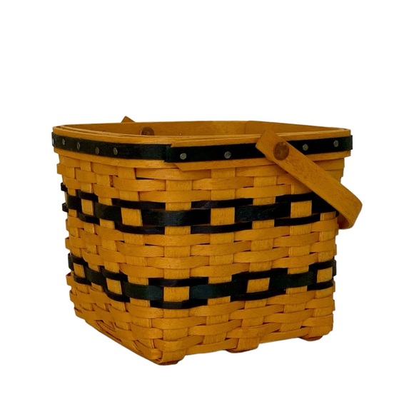 Longaberger 1999 J.W. Collection Miniature Mini Two-Pie Basket Combo - Picture 8 of 16